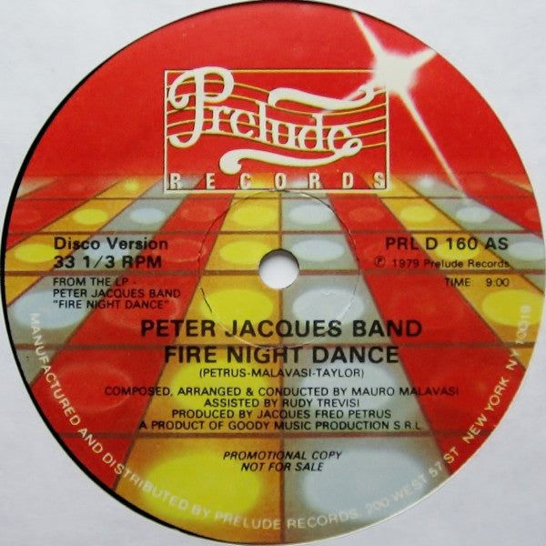 Fire Night Dance Peter Jacques Band