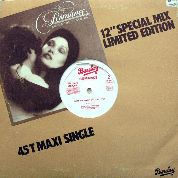 Dance My Way To Your Heart (12" Special Mix) Romance (3)