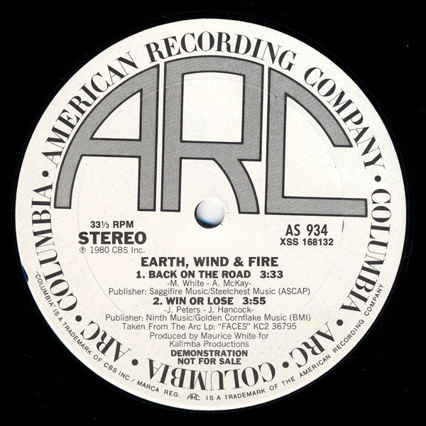Back On The Road Earth, Wind & Fire