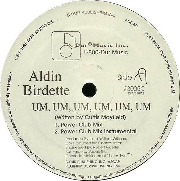 Um, Um, Um, Um, Um, Um Al-Din Birdette