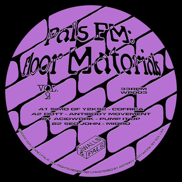 Rectangle Triangle Pals FM: Floor Materials Vol.2 cover image featuring colorful floor material samples and design patterns.