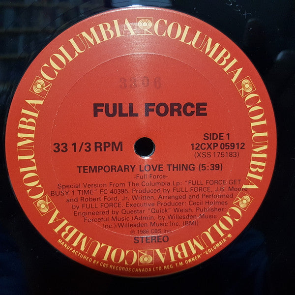 Temporary Love Thing Full Force