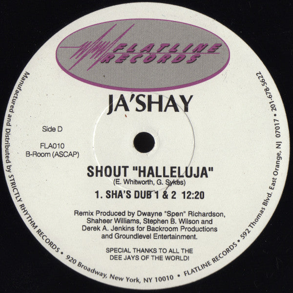 Shout Hallelujah Ja'shay