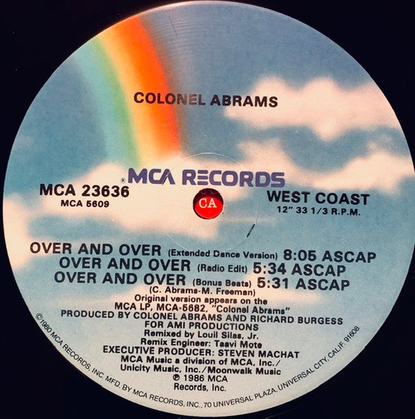 Over And Over (12" Version) Colonel Abrams