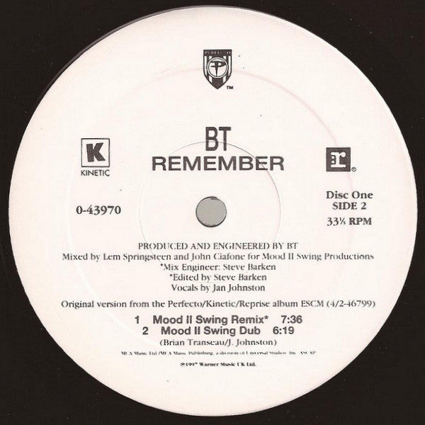 Remember BT