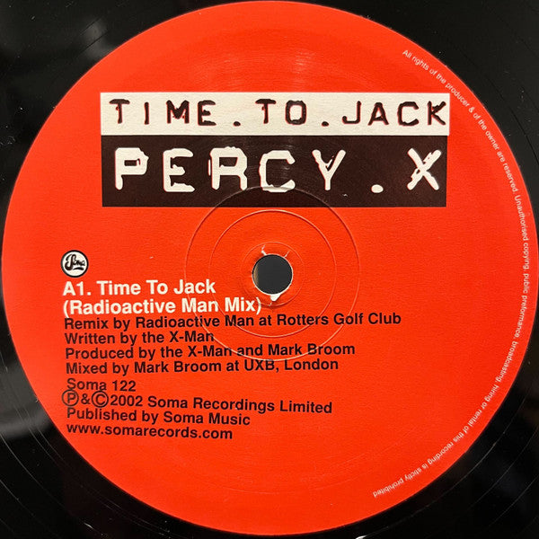 Percy X - Time To Jack
