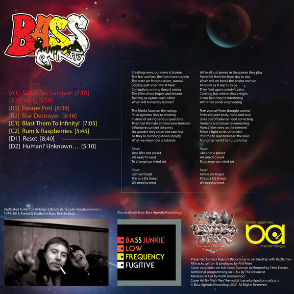 Sub Sonic Survivor Bass Junkie