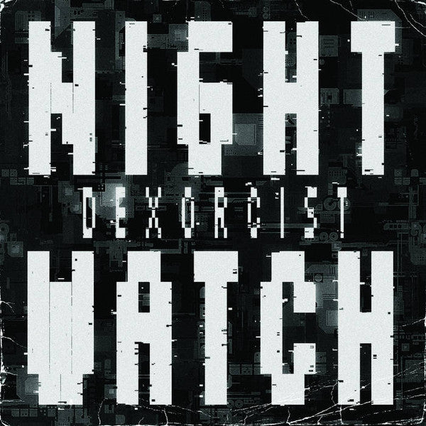Rectangle Triangle Night Watch EP album cover featuring abstract geometric shapes and dark, moody design elements.