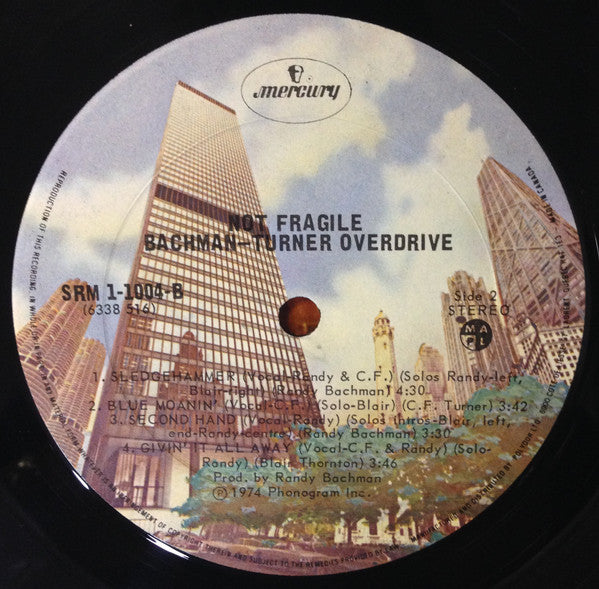 Not Fragile Bachman-Turner Overdrive