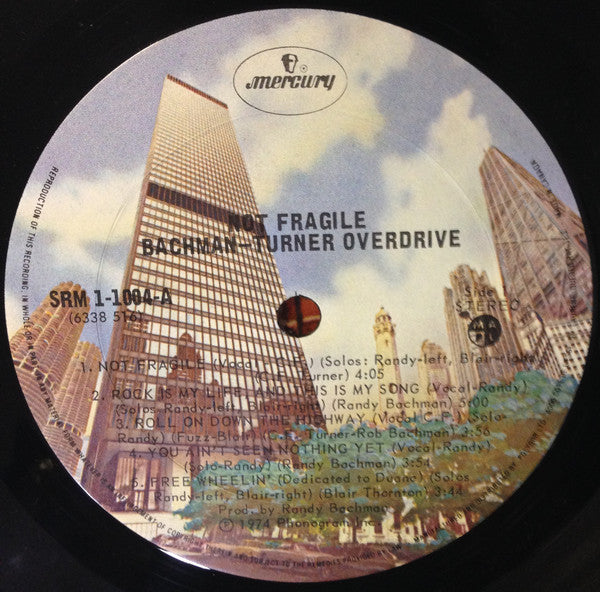 Not Fragile Bachman-Turner Overdrive