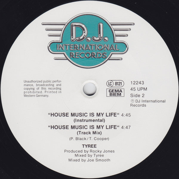 House Music Is My Life – Special Club Mix Tyree Cooper