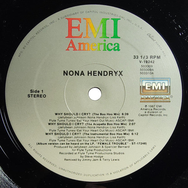 Why Should I Cry? (Boo-Hoo Mix) Nona Hendryx