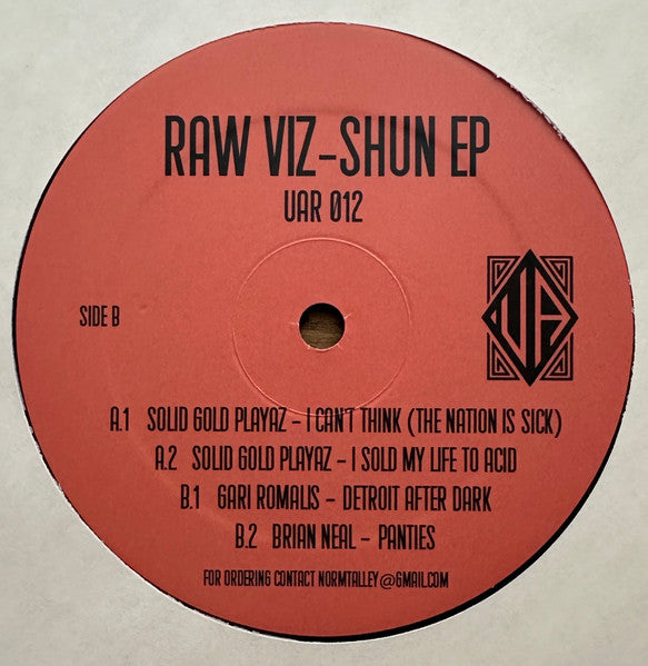 Raw Viz-Shun EP Various