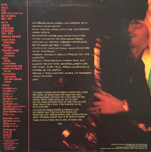 Caliente! Gato Barbieri