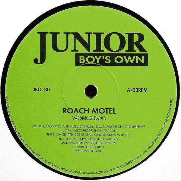 Work 2 Doo Roach Motel