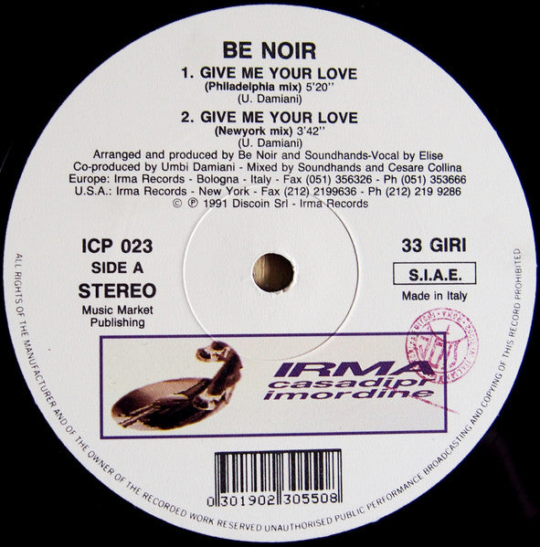 Give Me Your Love Be Noir