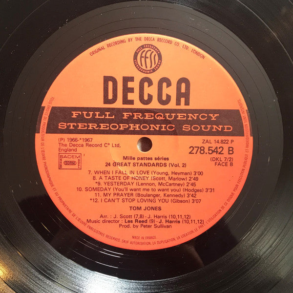 24 Great Standards Tom Jones