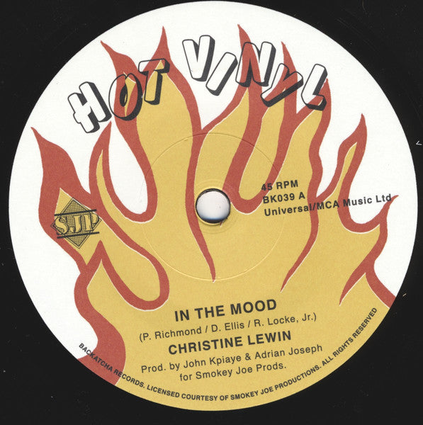 Christine Lewin / Tricia Dean - In The Mood / Don't Let It Go To Your Head