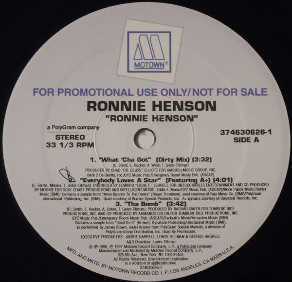 Ronnie Henson Ronnie Henson