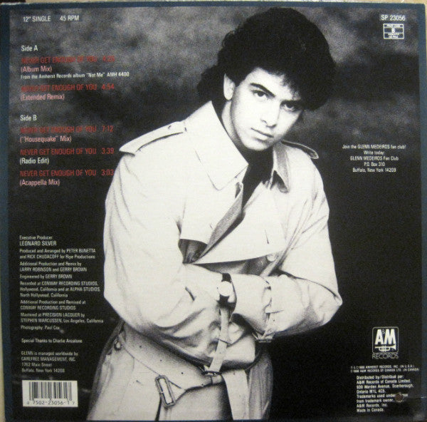 Never Get Enough Of You Glenn Medeiros
