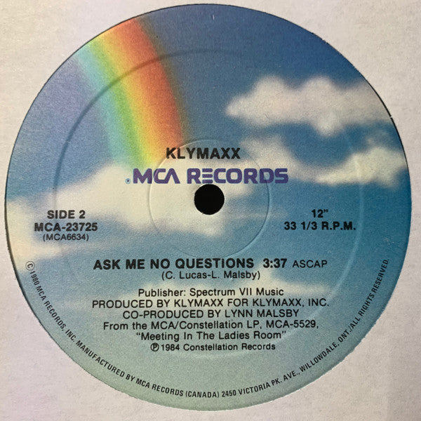 I'd Still Say Yes (12" Version) | Rectangle Triangle