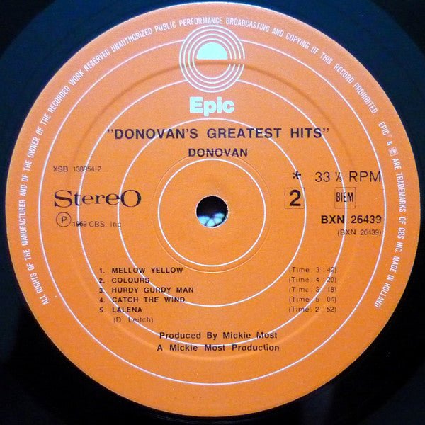 Donovan's Greatest Hits | Rectangle Triangle