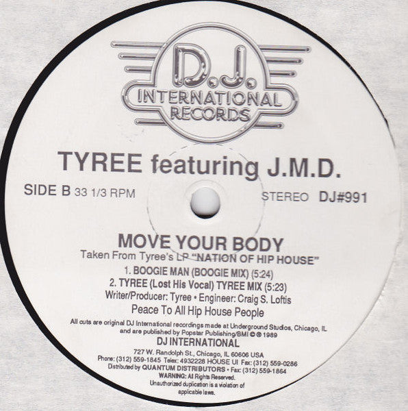 Move Your Body Tyree Cooper,J.M.D.