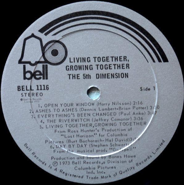 Living Together, Growing Together The Fifth Dimension