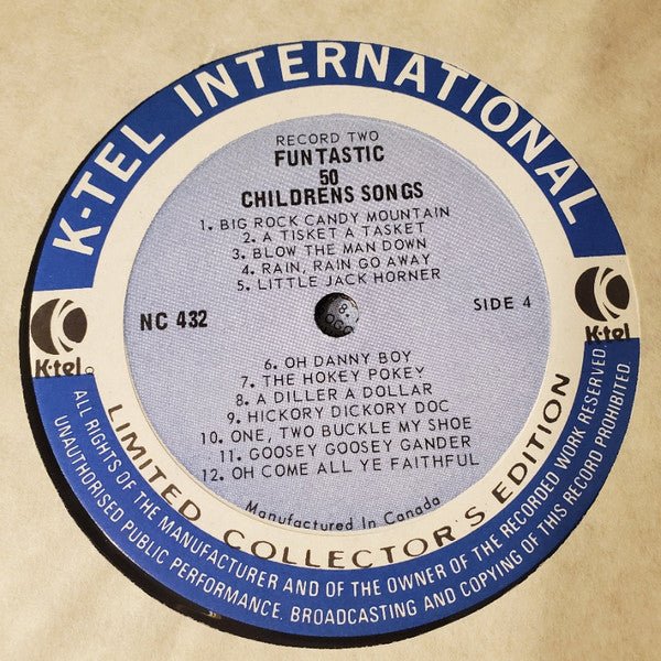Funtastic 50 Children's Songs Various