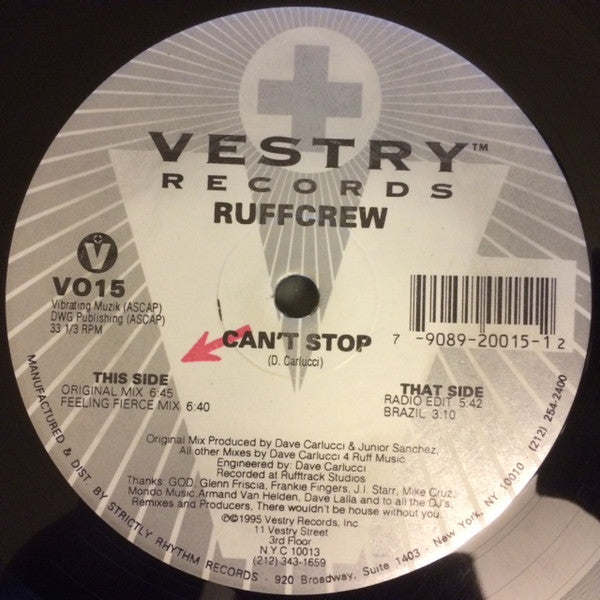Can't Stop 2 Ruffcrew