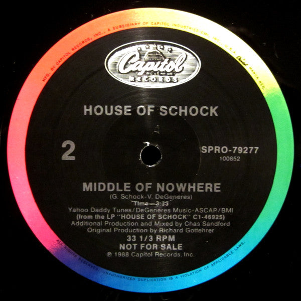 Middle Of Nowhere House Of Schock