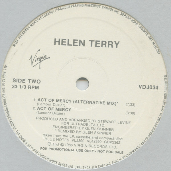Act Of Mercy Helen Terry