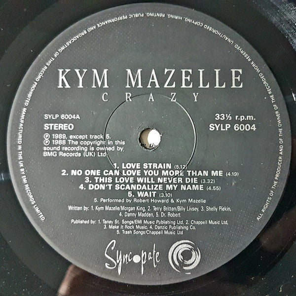 Crazy Kym Mazelle