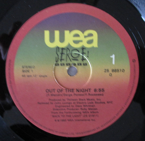 Out In The Night Serge Ponsar