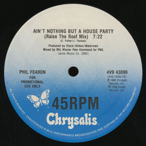 Ain't Nothing But A House Party Phil Fearon