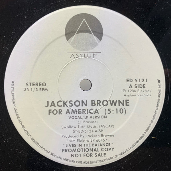 For America Jackson Browne
