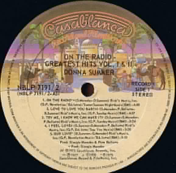 On The Radio - Greatest Hits - Volume I & II Donna Summer