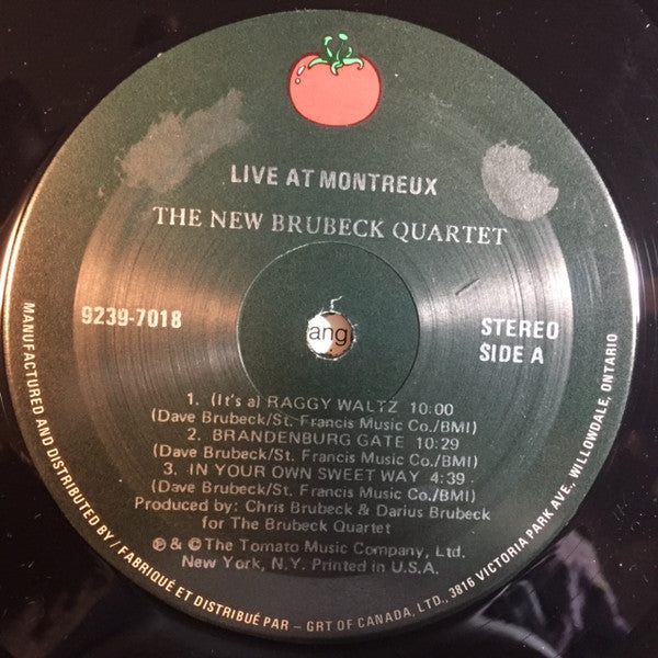 En direct à Montreux Le nouveau quatuor Brubeck