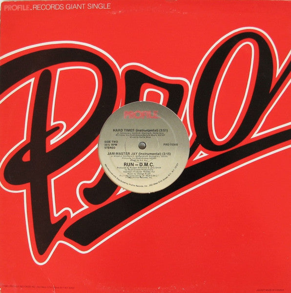 Hard Times / Jam-Master Jay Run-DMC