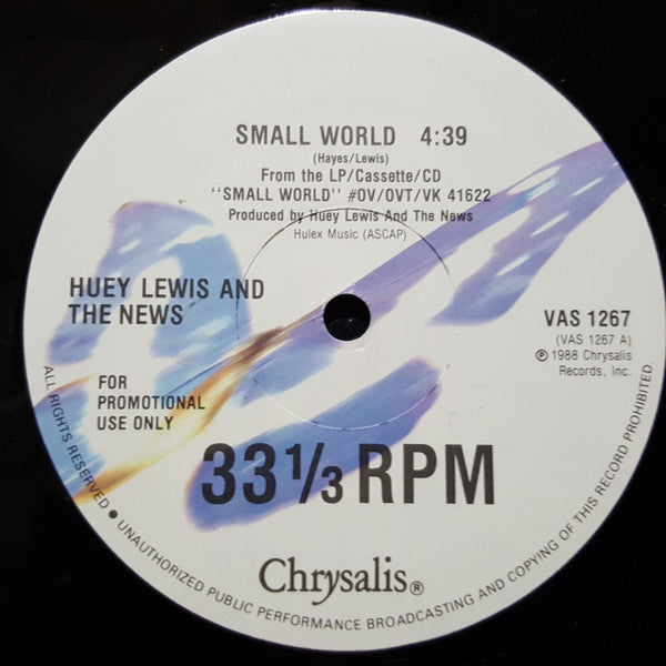Small World Huey Lewis & The News