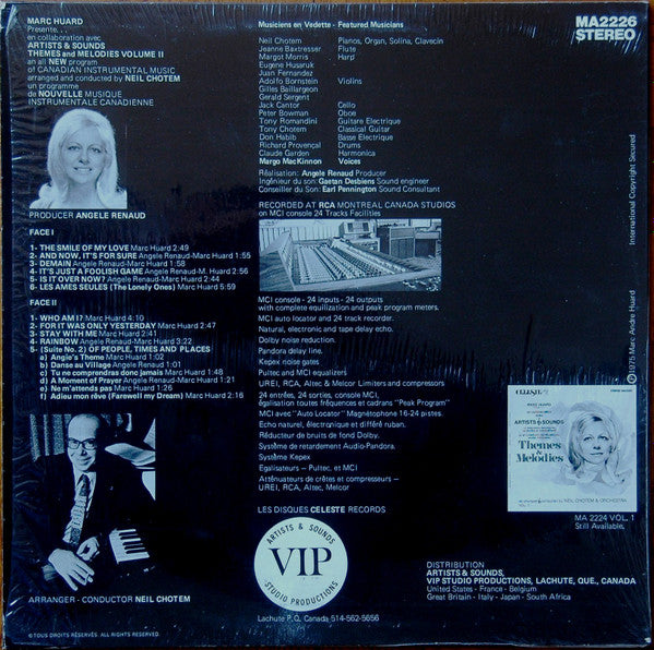 Marc Huard Présente... Themes & Melodies Volume 2 Marc Huard,Neil Chotem,Neil Chotem Orchestra