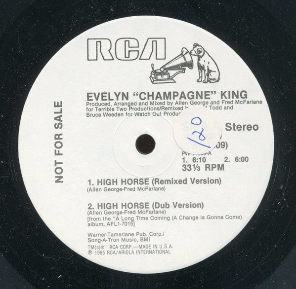 Evelyn King - High Horse / Take A Chance