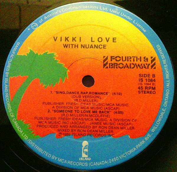 Sing, Dance, Rap, Romance Vikki Love,Nuance