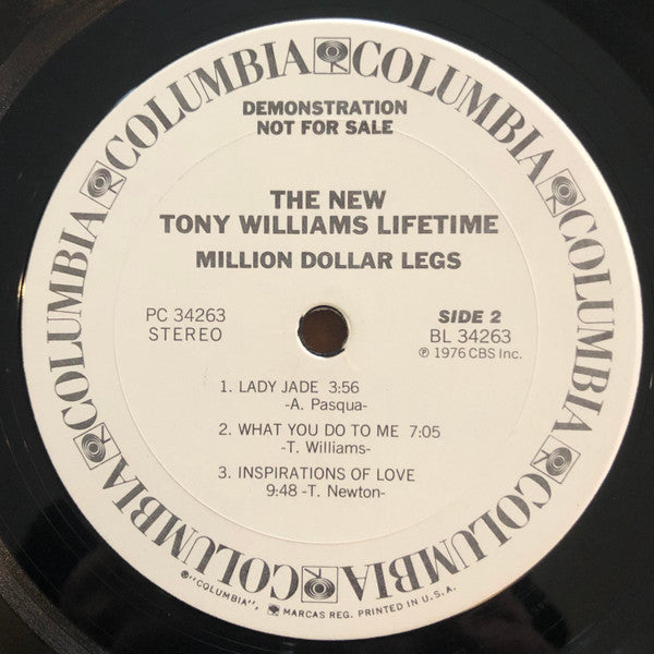 Million Dollar Legs The New Tony Williams Lifetime