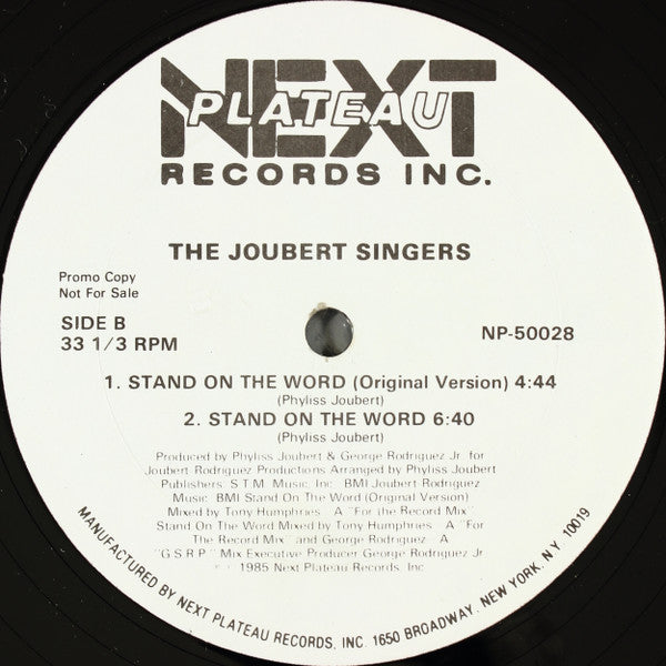 Stand On The Word The Joubert Singers
