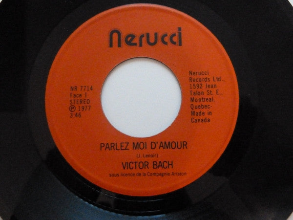 Victor Bach - Parlez Moi D'amour
