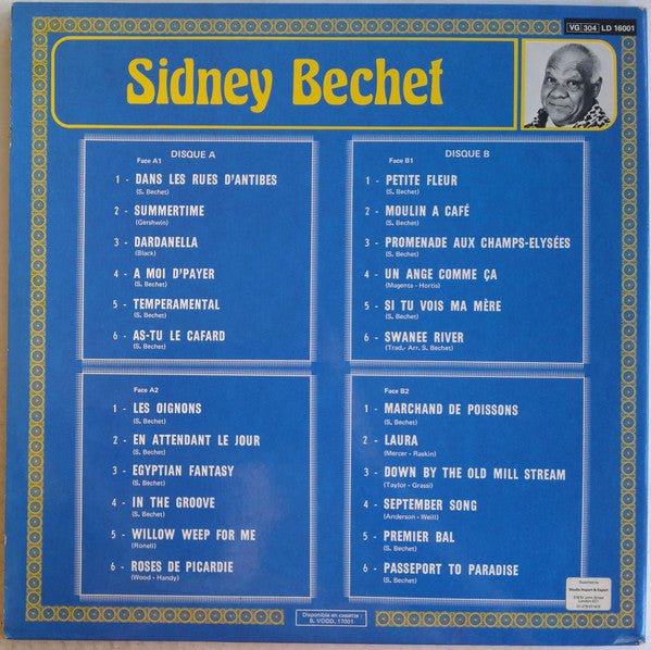 Le Double Disque D'or De Sidney Bechet Sidney Bechet