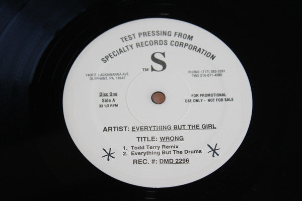 Wrong Everything But The Girl