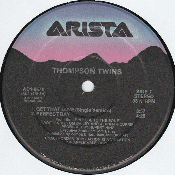 Get That Love Thompson Twins