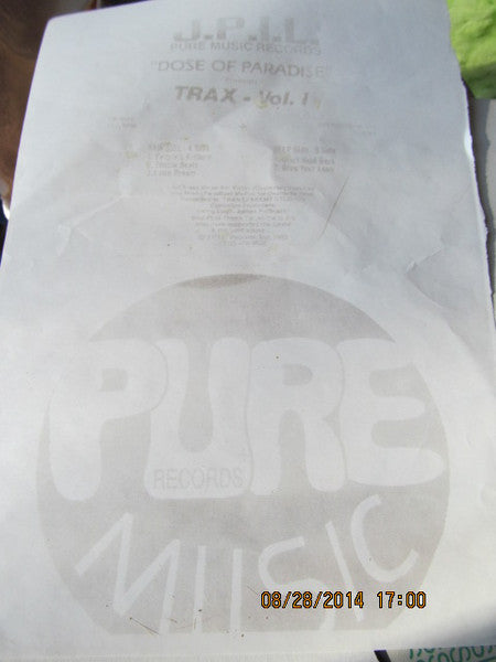 Trax - Vol. 1 A Dose Of Paradise